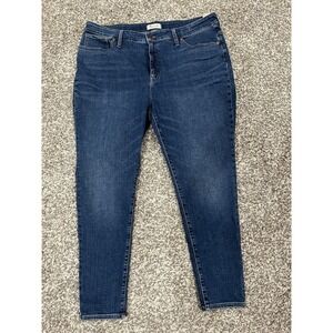 NWT Madewell Curvy High-Rise Skinny Jeans Sz 35 (1719)‎